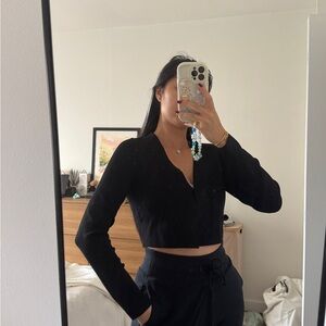 COS Black Long Sleeve Women's cardigan